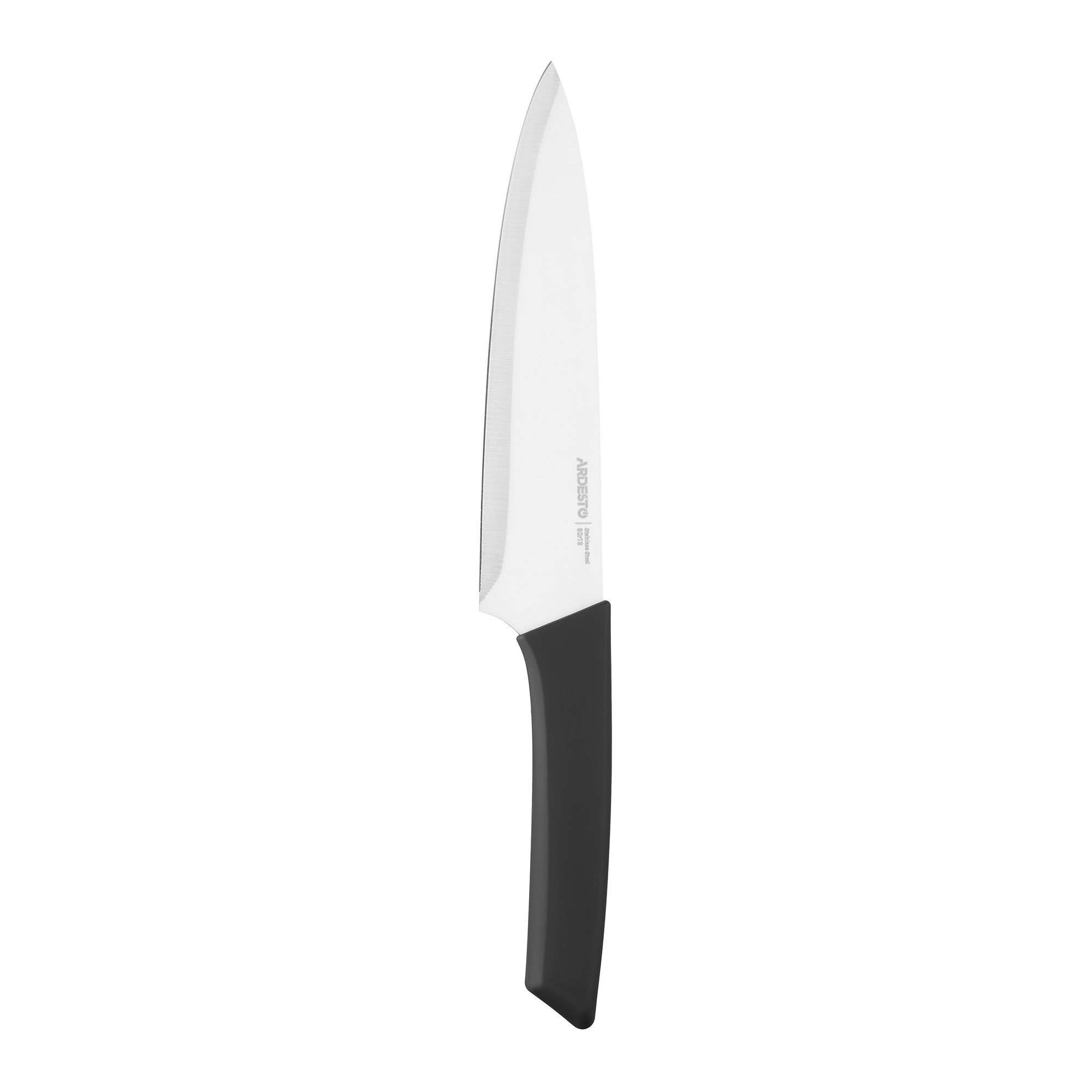 Кухонний кухарський ніж Ardesto Gemini Gourmet чорний, 20 см (AR2131SB)